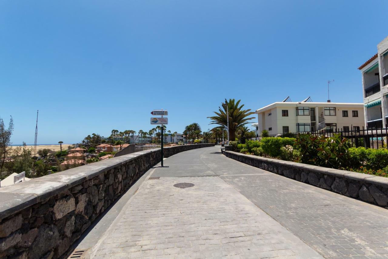 Primera Linea De Playa Del Ingles Y Las Dunas De Maspalomas Exteriör bild