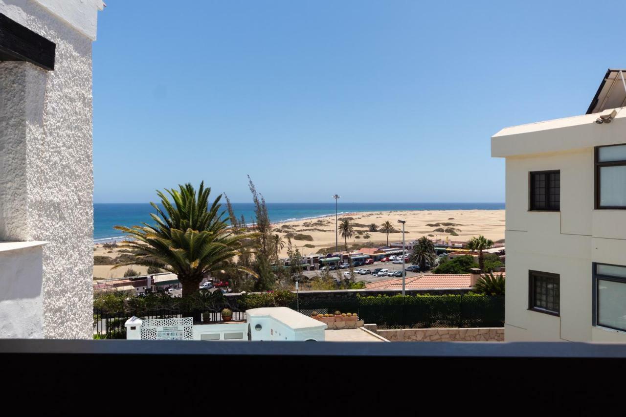 Primera Linea De Playa Del Ingles Y Las Dunas De Maspalomas Exteriör bild